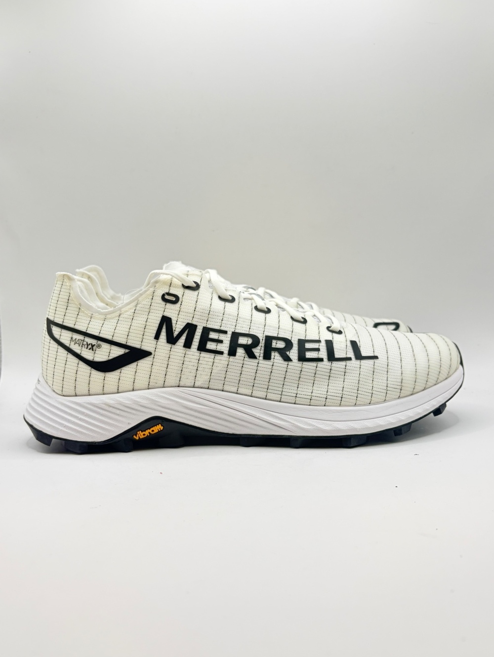 Merrell MTL Long Sky 2 Matrix Women's Trail Running Shoes Size 10 White/Black